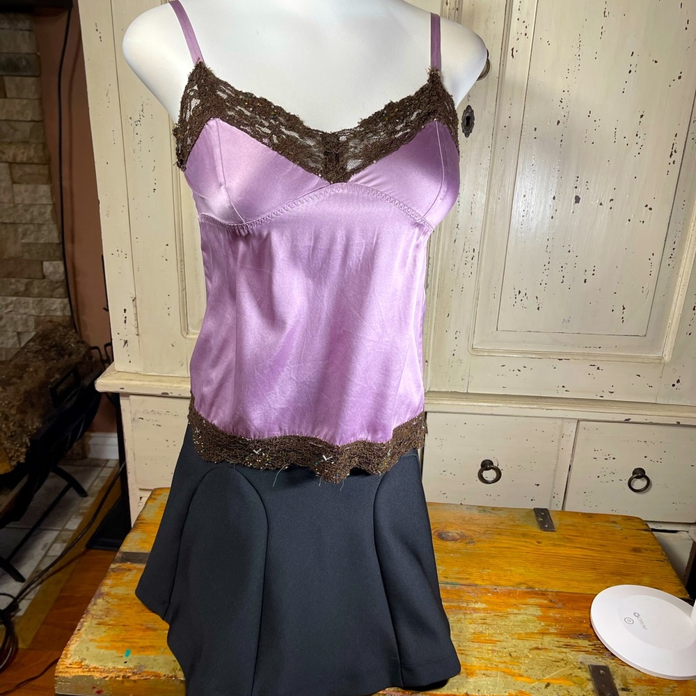Silk and Lace Cami